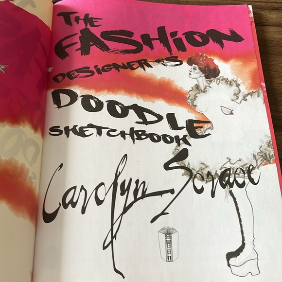 NWOT The Fashion Designer's Doodle Sketchbook - Picture 3 of 5